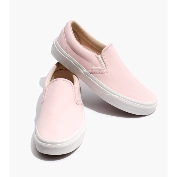 Vans Shoes - Vans Vansbuck Classic Slip-On Sneakers in Pink 10
